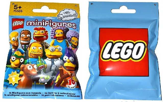 Display Sign Hanging, Collectible Minifigures The Simpsons Series 2 Bag