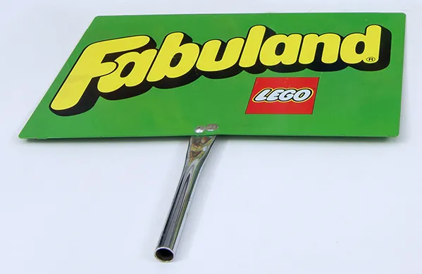 Display Sign Large, Fabuland (Lego and Fabuland Logos)