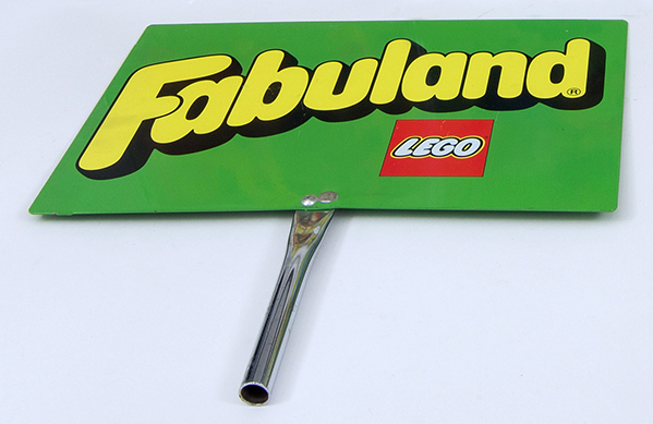 Display Sign Large, Fabuland (Lego and Fabuland Logos)