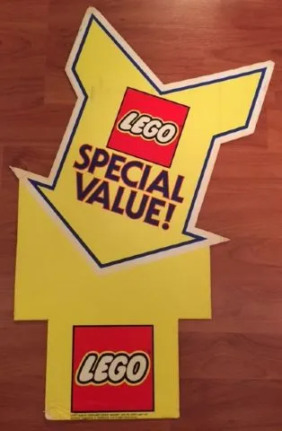 Display Sign, Foam Arrow 'Special Value!'