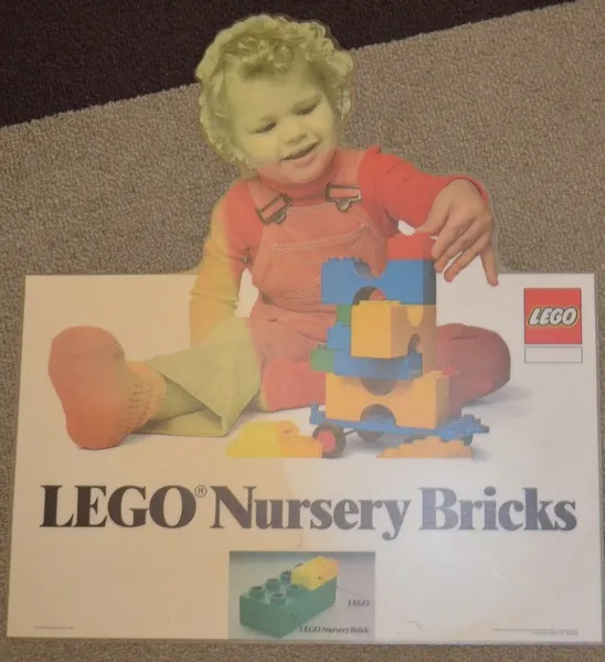 Display Sign Large LEGO Nursery Bricks (98324-Eng.)
