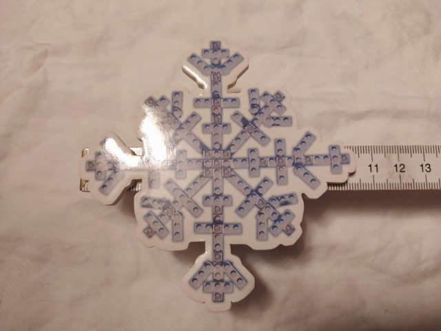 Display Sign Snowflake, Small