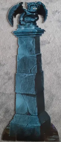 Display Sign Gargoyle on Plinth