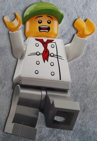 Display Sign Running Minifigure