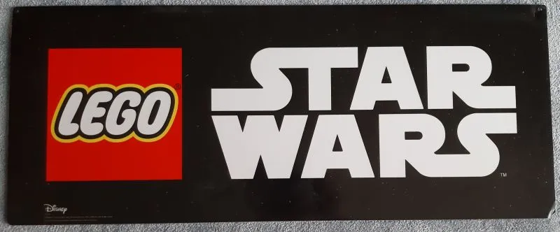 Display Sign Star Wars Logo