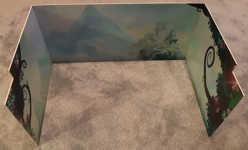 Display Sign Elves Diorama