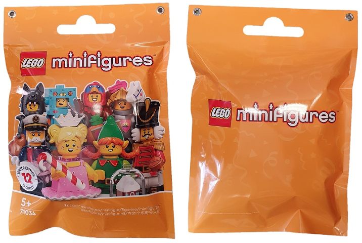 Display Sign Hanging, Collectible Minifigures Series 23 Bag