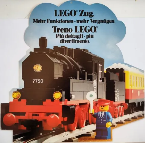 Display Sign Hanging, Train 7750, Double-Sided (Swiss) (99.776-CH)