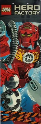 Display Sign Hanging, Hero Factory Furno / Rocka, Double-Sided (6002862)