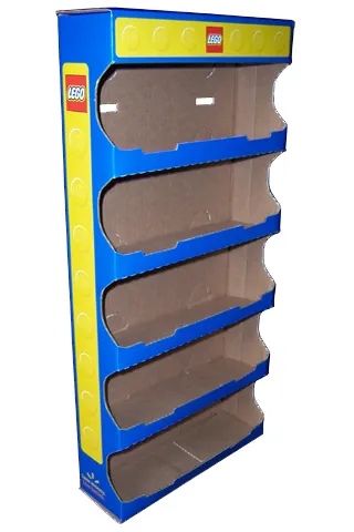 Display Shelf Stand for Sets, Cardboard Hanging