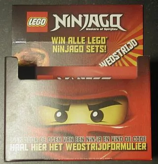 Display Shelf Stand for NINJAGO Mini Comic Books, Cardboard (4639051-FL)