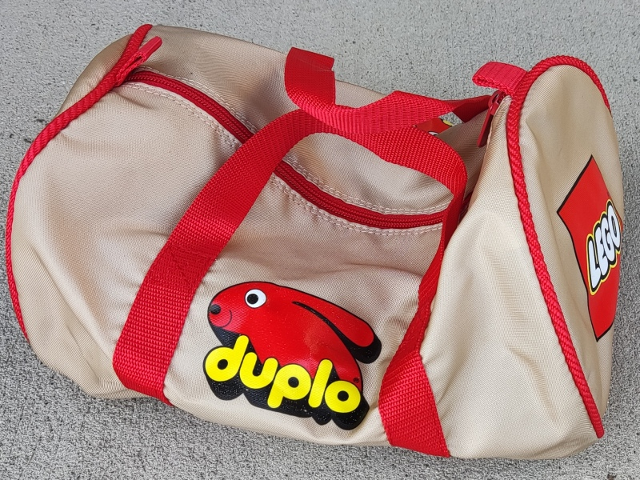 Duplo Storage Canvas Duffle Bag with Zipper