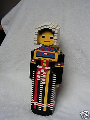 Traditional Dutch Woman (Glued)