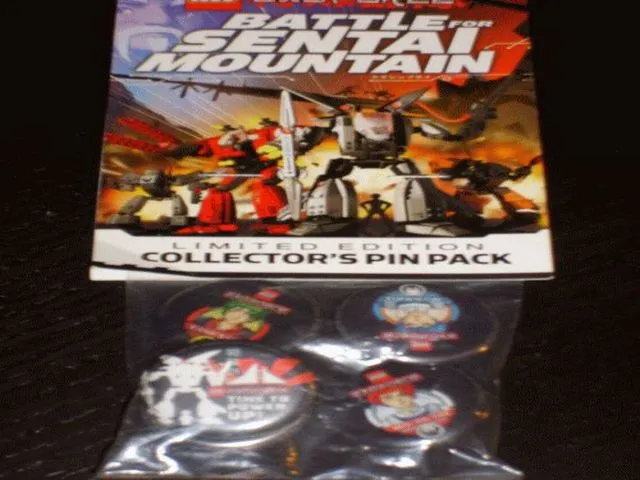 Pin, Exo-Force Battle for Sentai Mountain Set of Five, Comic-Con Exclusive 2006