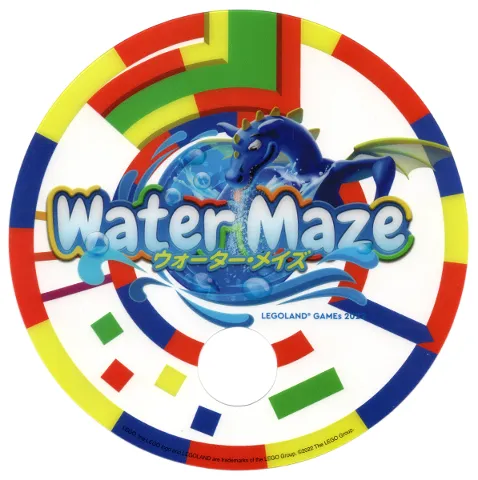 Hand Fan - LEGOLAND Japan, Water Maze Classic Colors