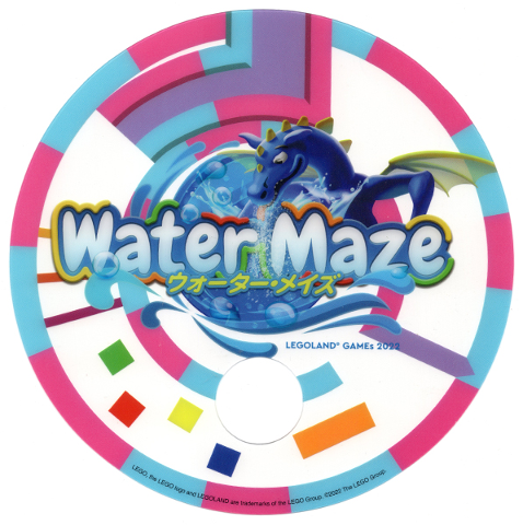 Hand Fan - LEGOLAND Japan, Water Maze Pastel Colors