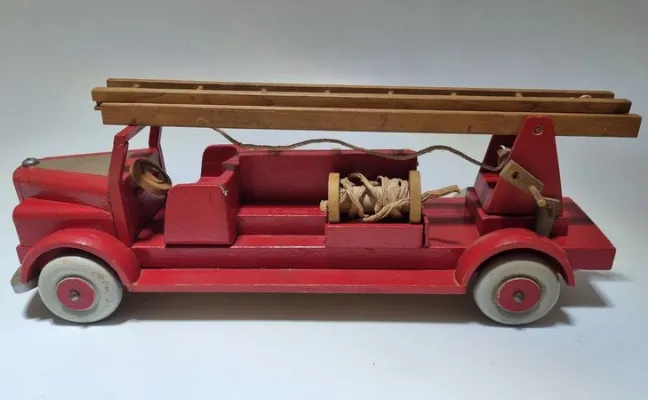 Wooden Firetruck