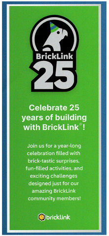 Flyer 2025 BrickLink 25th Anniversary Giveaway Gift Box Insert
