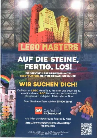 Flyer 2023 LEGO Masters