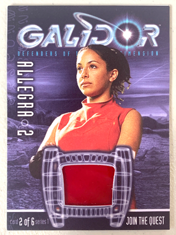 Galidor Trading Card, Series 1 - #2 Allegra