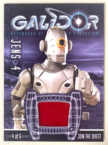 Galidor Trading Card, Series 1 - #4 Jens