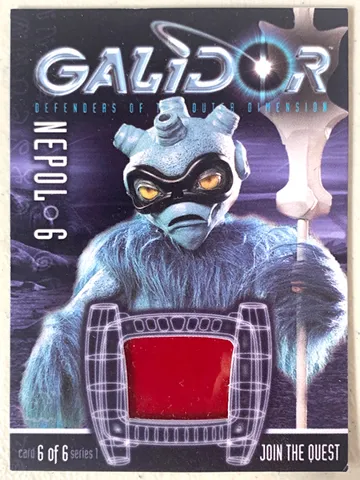 Galidor Trading Card, Series 1 - #6 Nepol