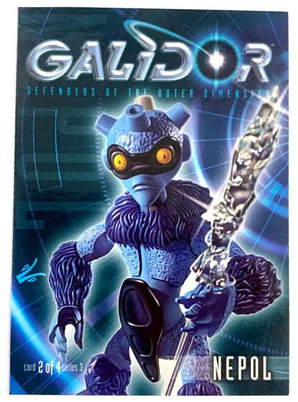 Galidor Trading Card, Series 3 - #2 Nepol