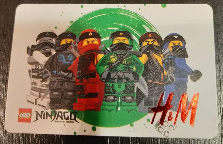 Gift Card H&M NINJAGO