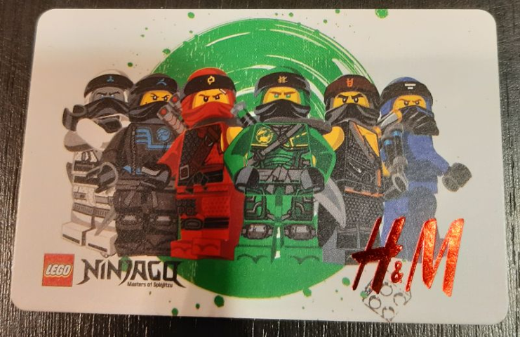Gift Card H&M NINJAGO