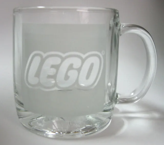 Cup / Mug LEGO Logo White, Globe on Bottom