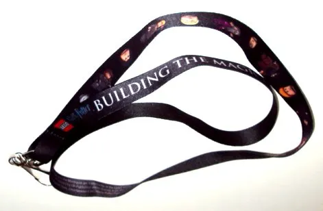 Lanyard with LEGO Logo and Harry Potter Pattern (San Diego Comic Con Promotion) 2011