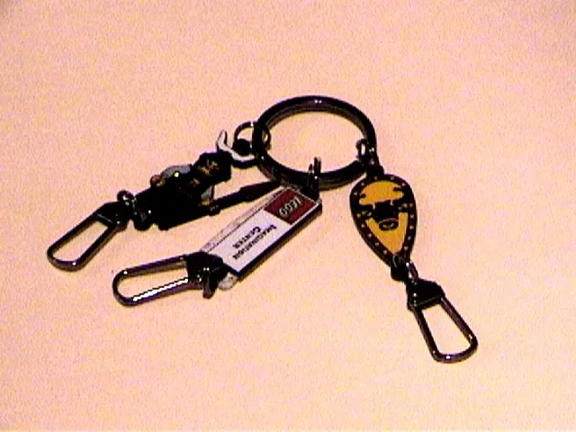 Imagination Center Key Chain Bull shield with Knight