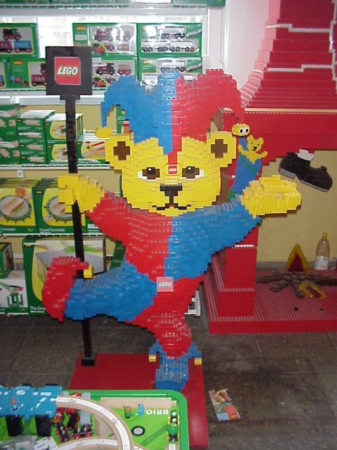 Duplo Bear Jester (Glued)