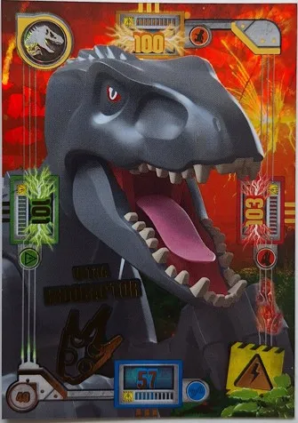 Jurassic World Trading Card Game (German) Series 1 - # 40 Ultra Indoraptor