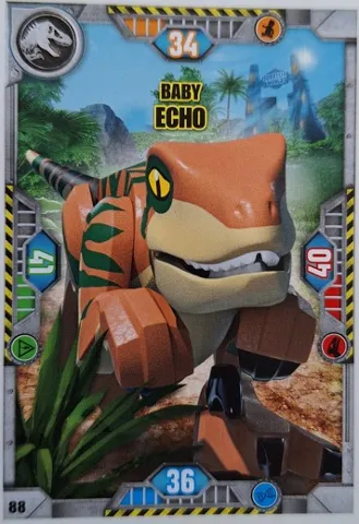 Jurassic World Trading Card Game (German) Series 1 - # 88 Baby Echo