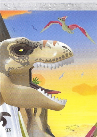 Jurassic World Trading Card Game (German) Series 1 - # 177 Puzzle Piece