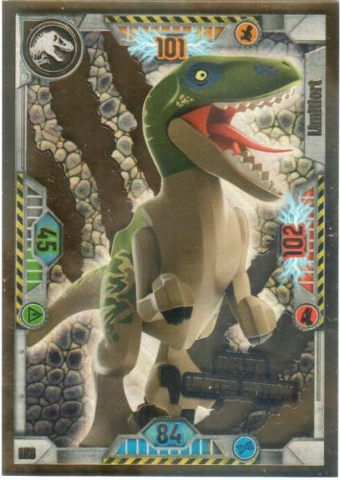 Jurassic World Trading Card Game (German) Series 1 - # LE3 Delta Limited Edition