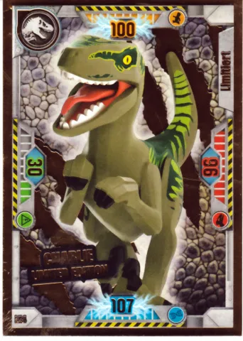 Jurassic World Trading Card Game (German) Series 1 - # LE4 Charlie Limited Edition