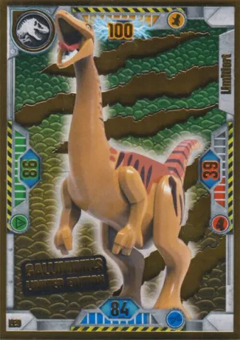 Jurassic World Trading Card Game (German) Series 1 - # LE9 Gallimimus Limited Edition
