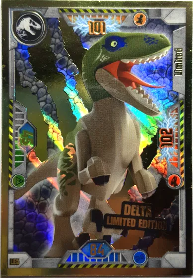 Jurassic World Trading Card Game (English) Series 1 - # LE5 Delta Limited Edition