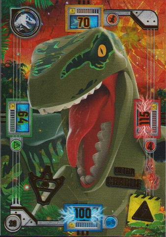 Jurassic World Trading Card Game (French) Series 1 - # 20 Ultra Charlie