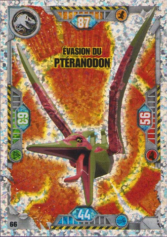 Jurassic World Trading Card Game (French) Series 1 - # 66 Évasion du Ptéranodon