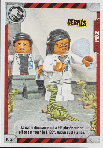 Jurassic World Trading Card Game (French) Series 1 - # 165 Cernés