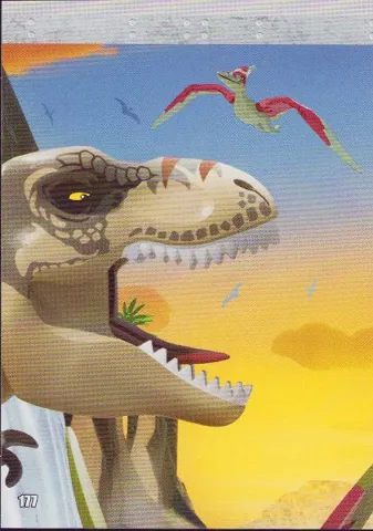 Jurassic World Trading Card Game (French) Series 1 - # 177 Puzzle Piece