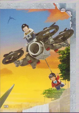 Jurassic World Trading Card Game (French) Series 1 - # 178 Puzzle Piece