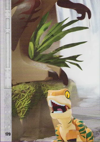 Jurassic World Trading Card Game (French) Series 1 - # 179 Puzzle Piece