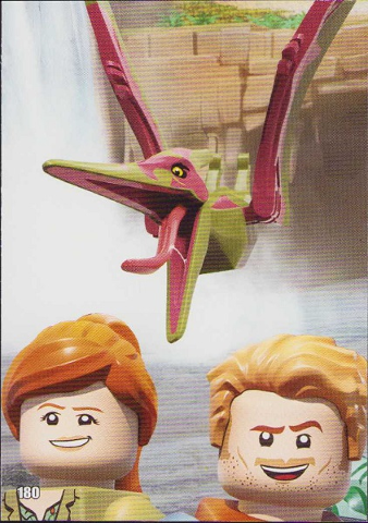 Jurassic World Trading Card Game (French) Series 1 - # 180 Puzzle Piece