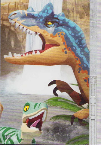 Jurassic World Trading Card Game (French) Series 1 - # 181 Puzzle Piece