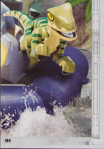 Jurassic World Trading Card Game (French) Series 1 - # 184 Puzzle Piece