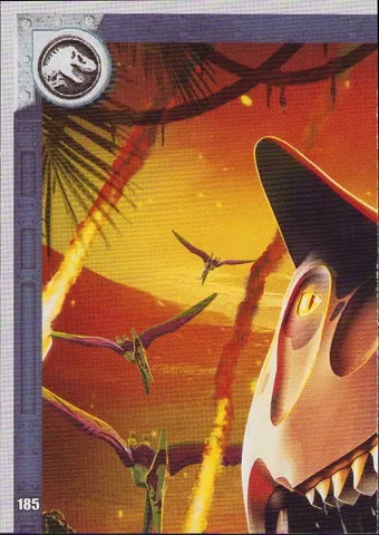 Jurassic World Trading Card Game (French) Series 1 - # 185 Puzzle Piece